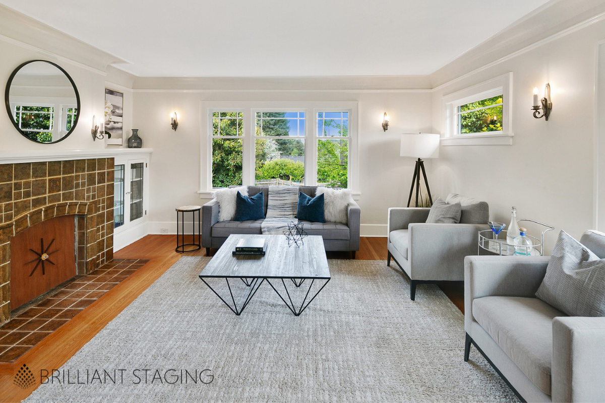 Staging A Vacant Home in Living Room Featured Image