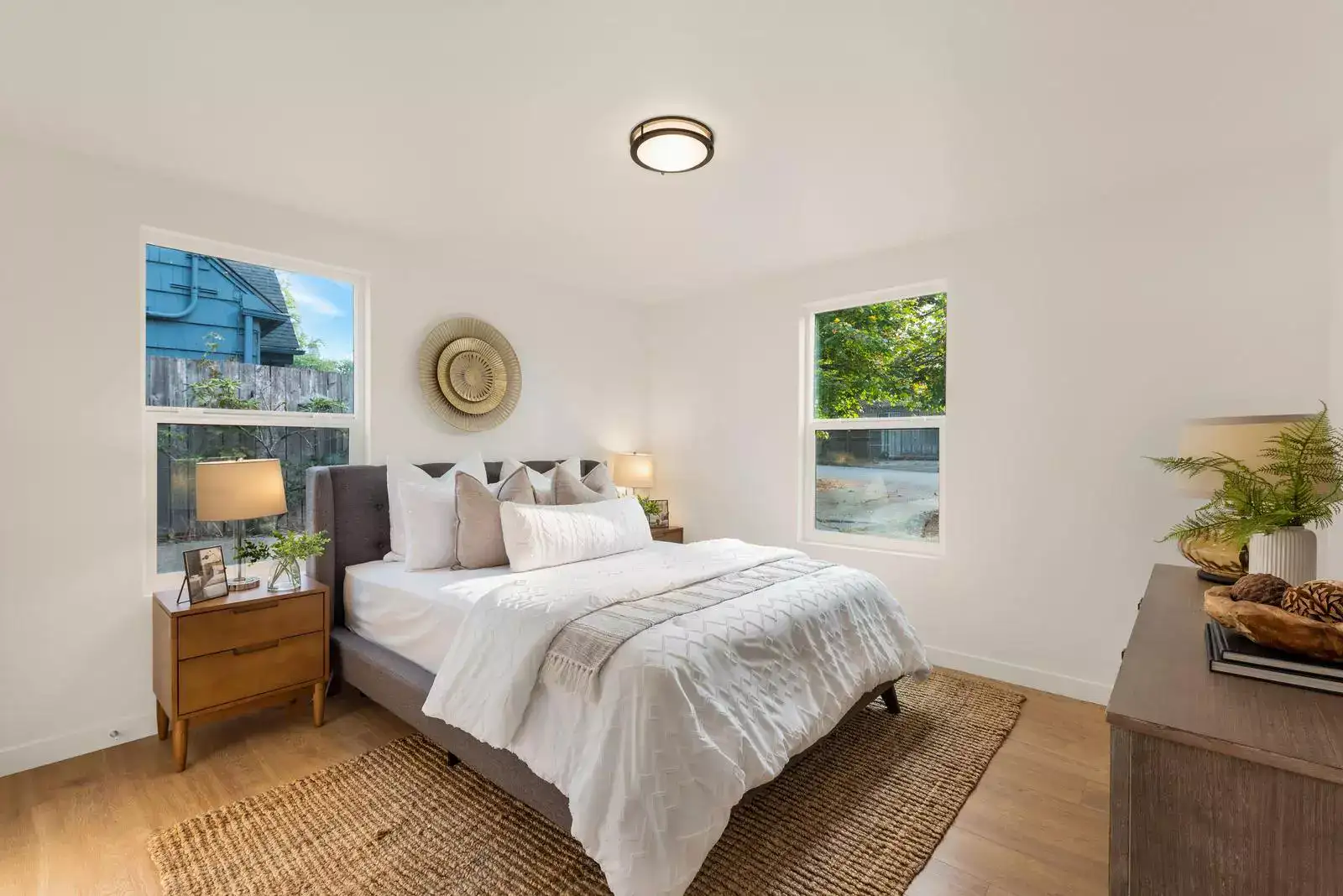 Interior Decorating of a bedroom in Seattle